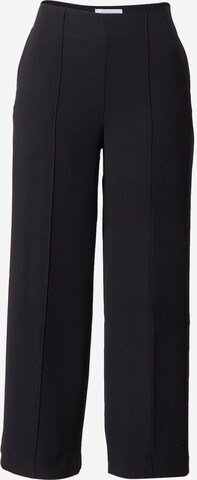 Wide Leg Pantalon Warehouse en noir : devant