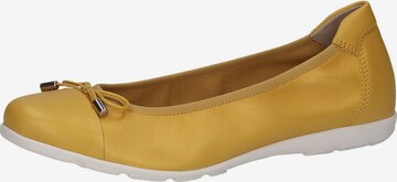 CAPRICE Ballet Flats in Yellow: front