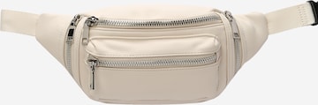 Seidenfelt Manufaktur Fanny Pack 'Sveg' in White: front