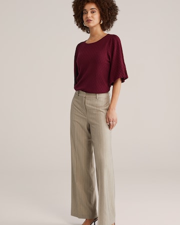 raudona WE Fashion Megztinis