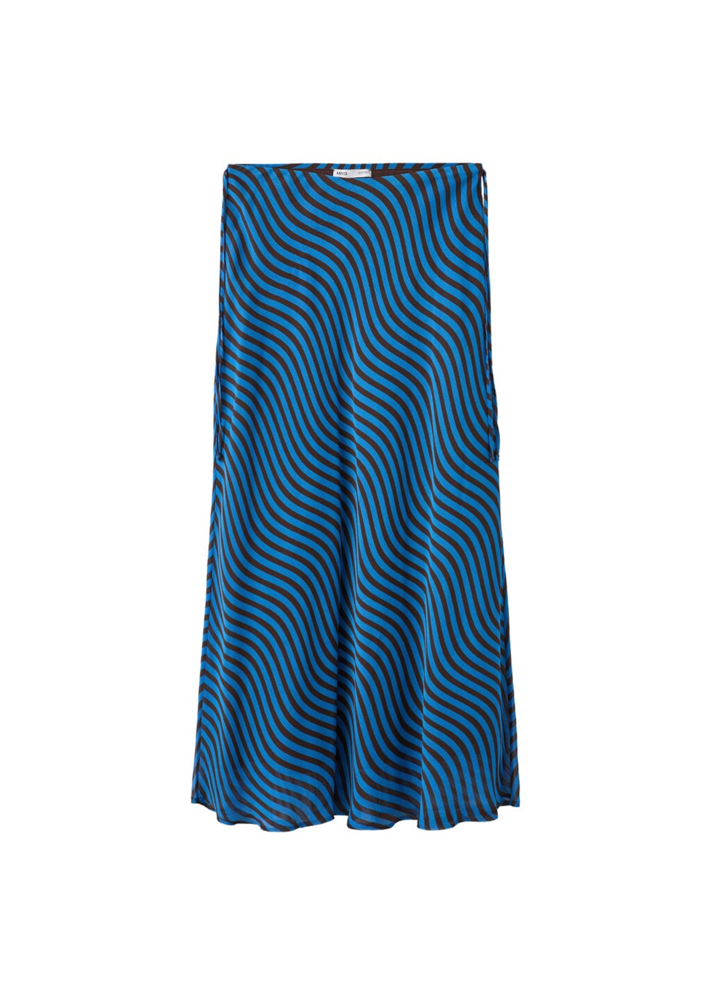 MANGO TEEN Skirt in Blue: front