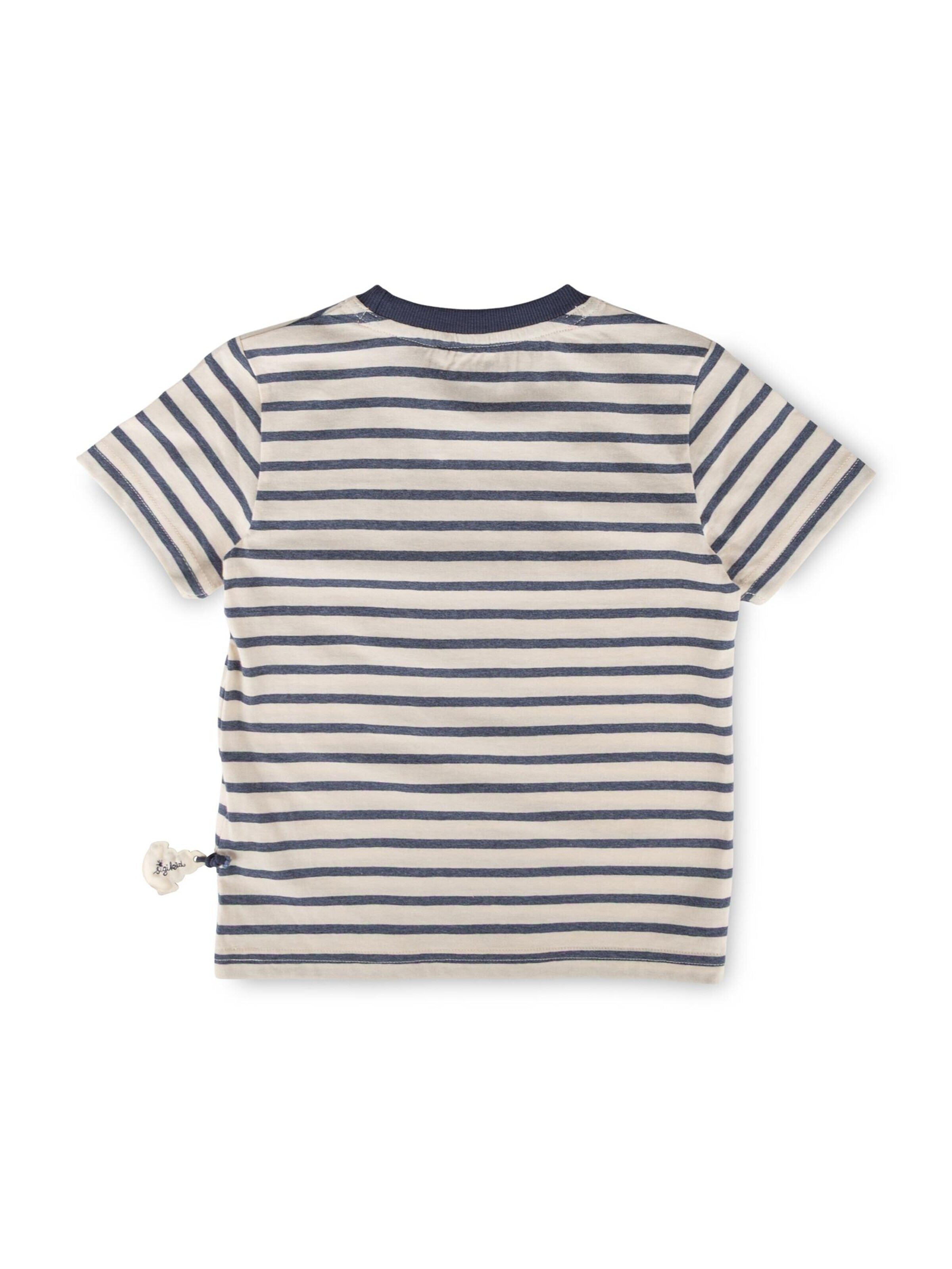 SIGIKID Shirt 'T-Shirt Ahoi Little Pirate' in Blue