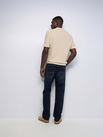 Regular Pantalon chino Salsa Jeans en bleu