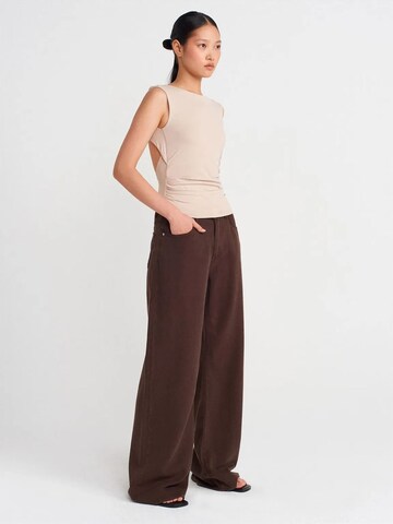 Dilvin Top in Beige