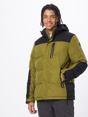 KILLTEC Outdoor jacket in Green: front