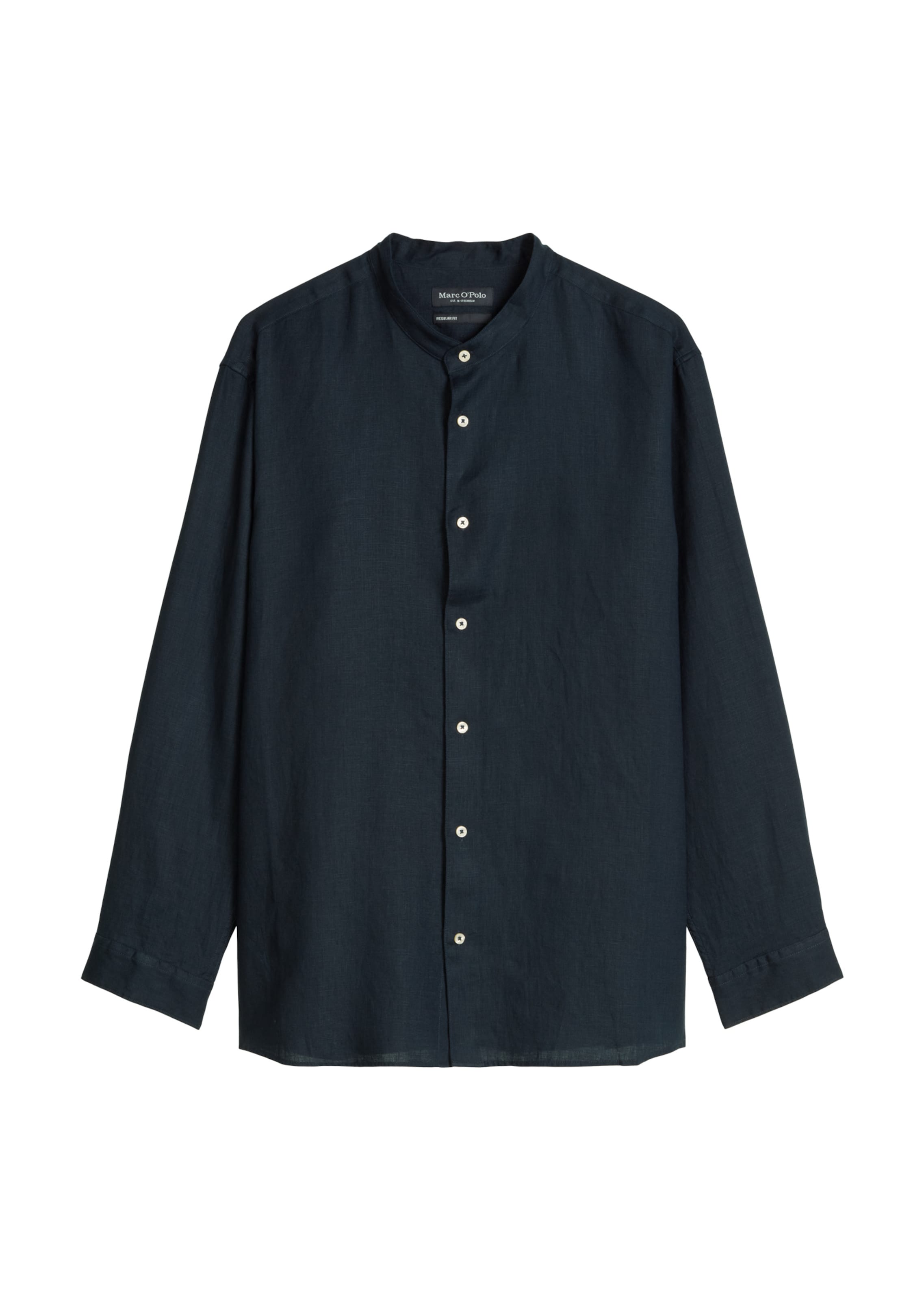 Marc O'Polo Regular Fit Hemd in Blau: Vorderseite