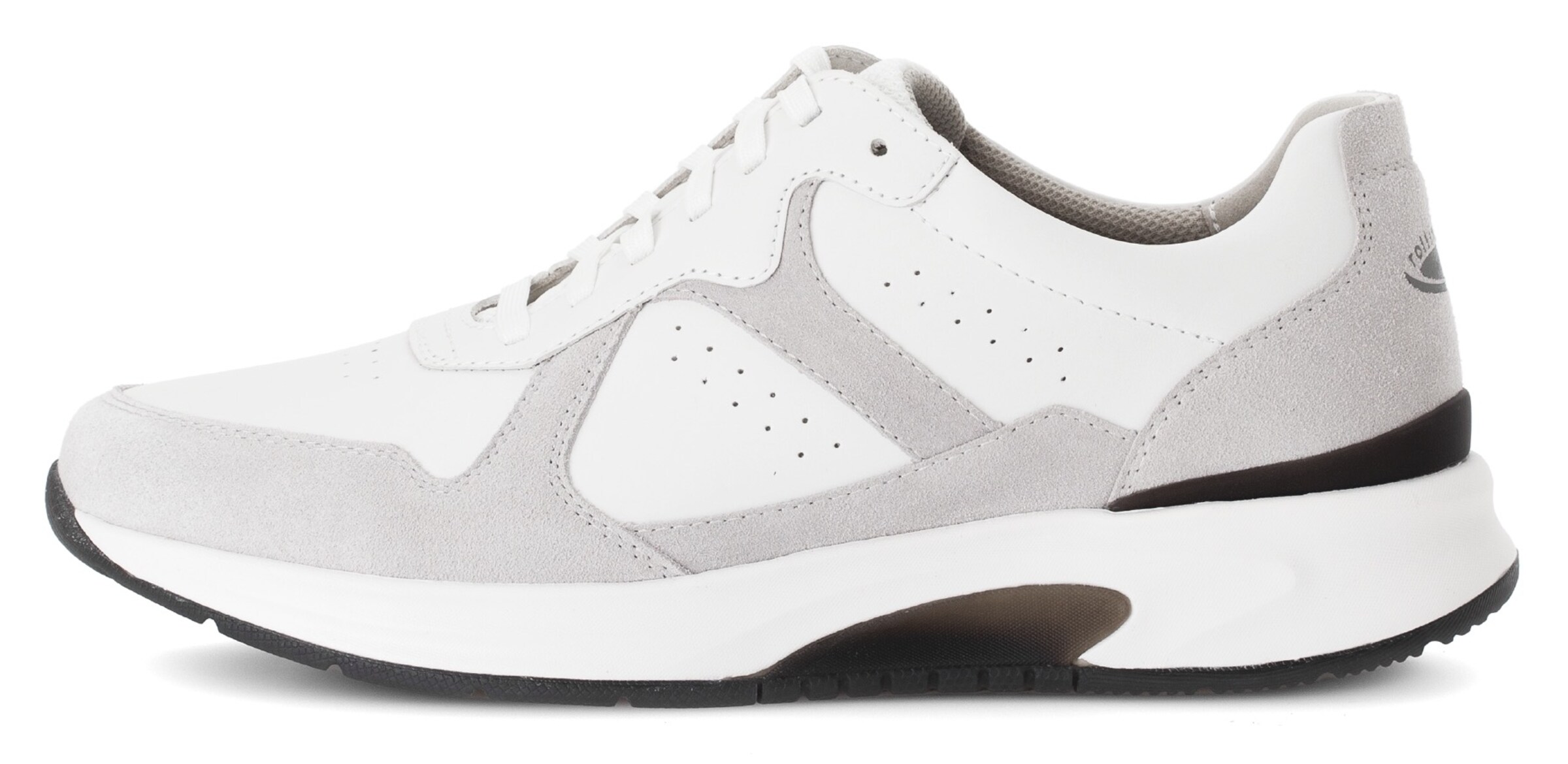 Gabor Rollingsoft Sneaker in Weiß: Vorderseite