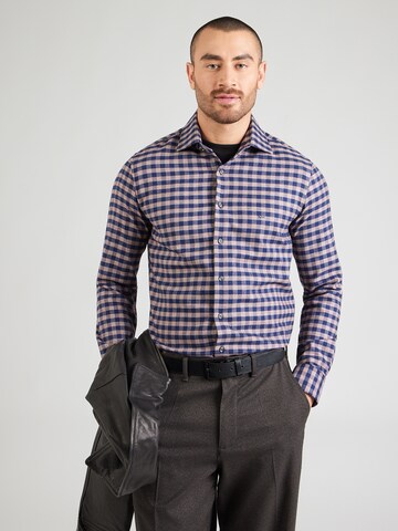 Coupe slim Chemise Michael Kors en rouge : devant