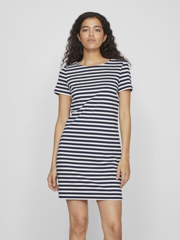 Robe VILA en bleu : devant