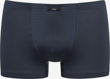 Mey Boxershorts 'Blue Check' in Blauw: voorkant