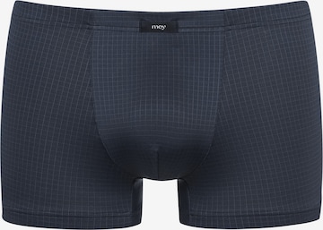 Boxers 'Blue Check' Mey en bleu : devant