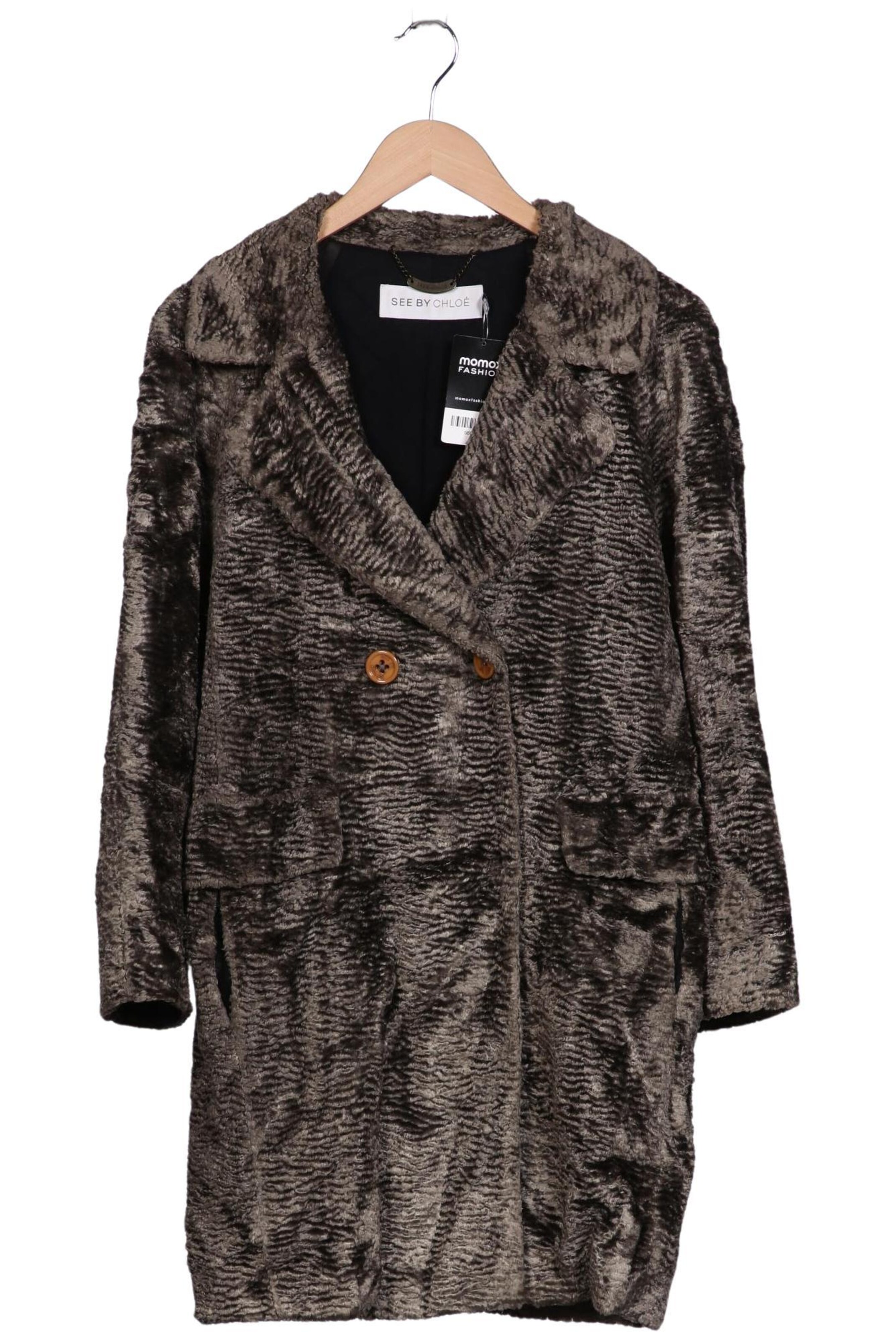 See by Chloé Mantel XXS in Braun: Vorderseite