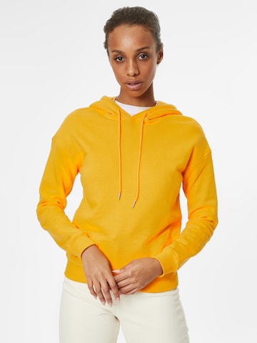 Sweat-shirt Urban Classics en jaune : devant