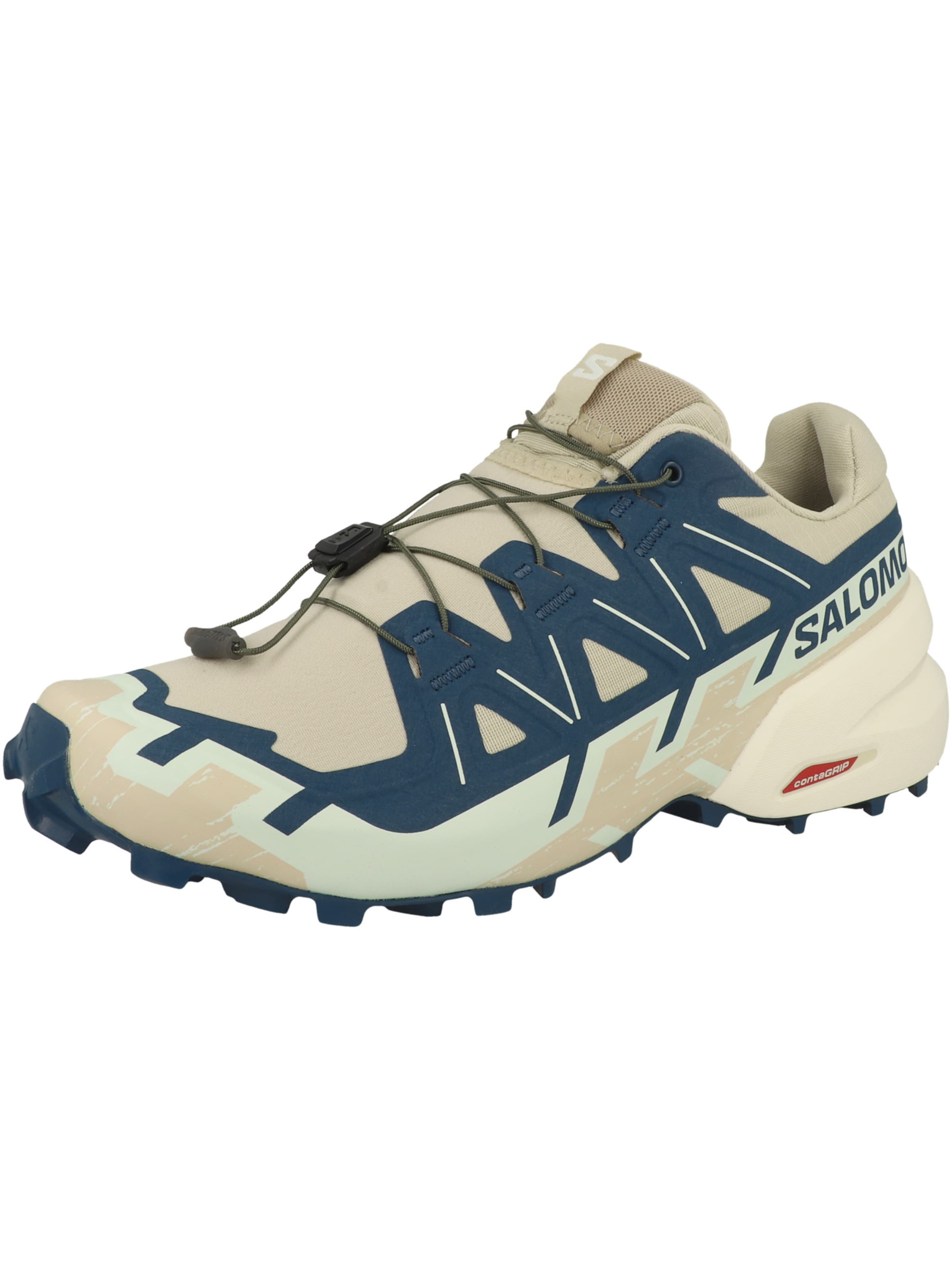 SALOMON Laufschuh 'Speedcross 6' in Beige: Vorderseite