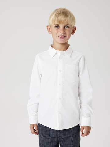 NAME IT Regular Fit Skjorte i hvid: forside