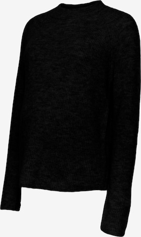 Pieces Maternity Sweater 'Ellen' in Black: front
