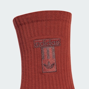 Chaussettes 'Adibreak' ADIDAS ORIGINALS en marron