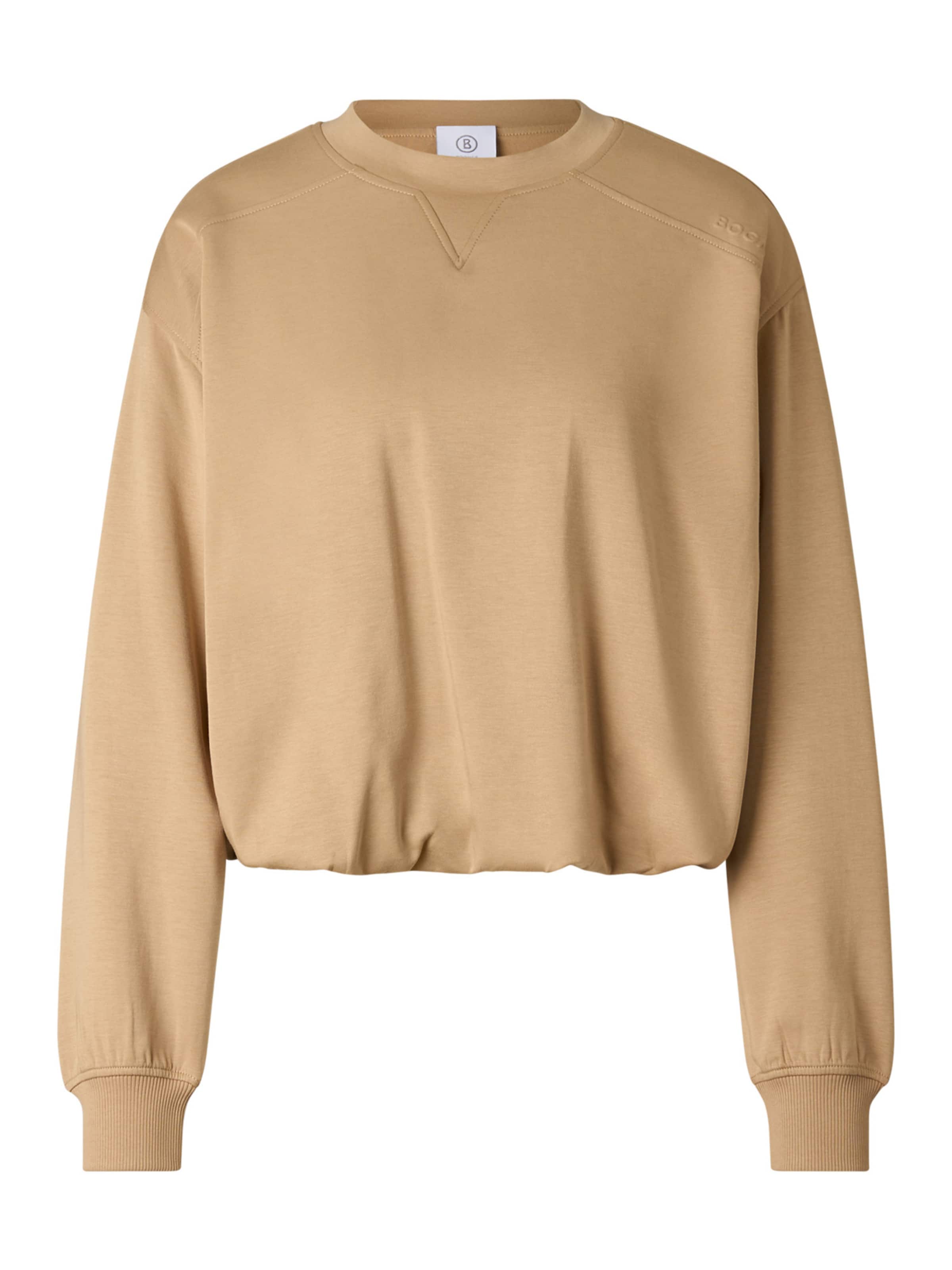 BOGNER Sweatshirt 'Chloe' in Beige: Vorderseite