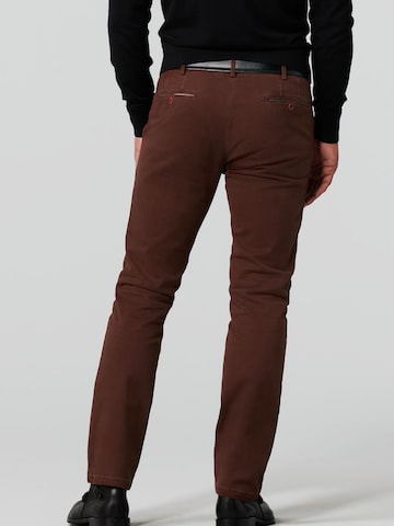 Regular Pantalon chino 'Bonn' MEYER en marron