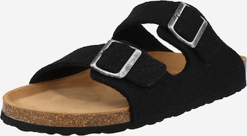 SHEPHERD Pantolette 'Mikael' in Schwarz: predná strana