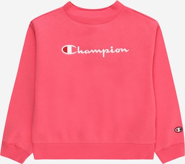 Champion Authentic Athletic Apparel - Sudadera en rosa: frente