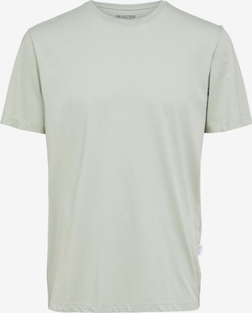SELECTED HOMME T-shirt 'Aspen' i grön: framsida