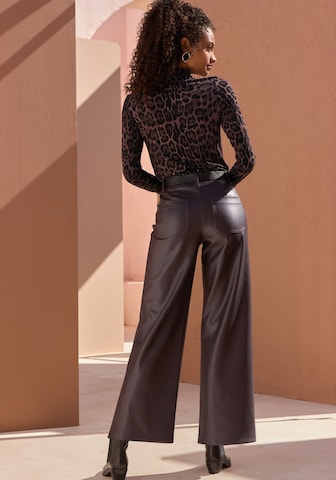 LASCANA Regular Trousers in Brown