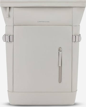 Kapten & Son - Mochila 'Helsinki' en beige: frente