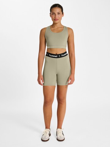 Hummel Bustier Sports-BH 'Pulse' i grøn