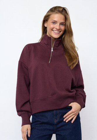 SISTERS POINT - Sudadera en rojo: frente