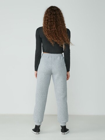 C&City Tapered Trousers in Grey