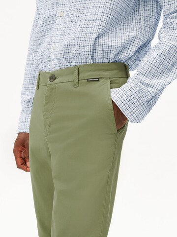 ARMEDANGELS Regular Chino trousers in Green