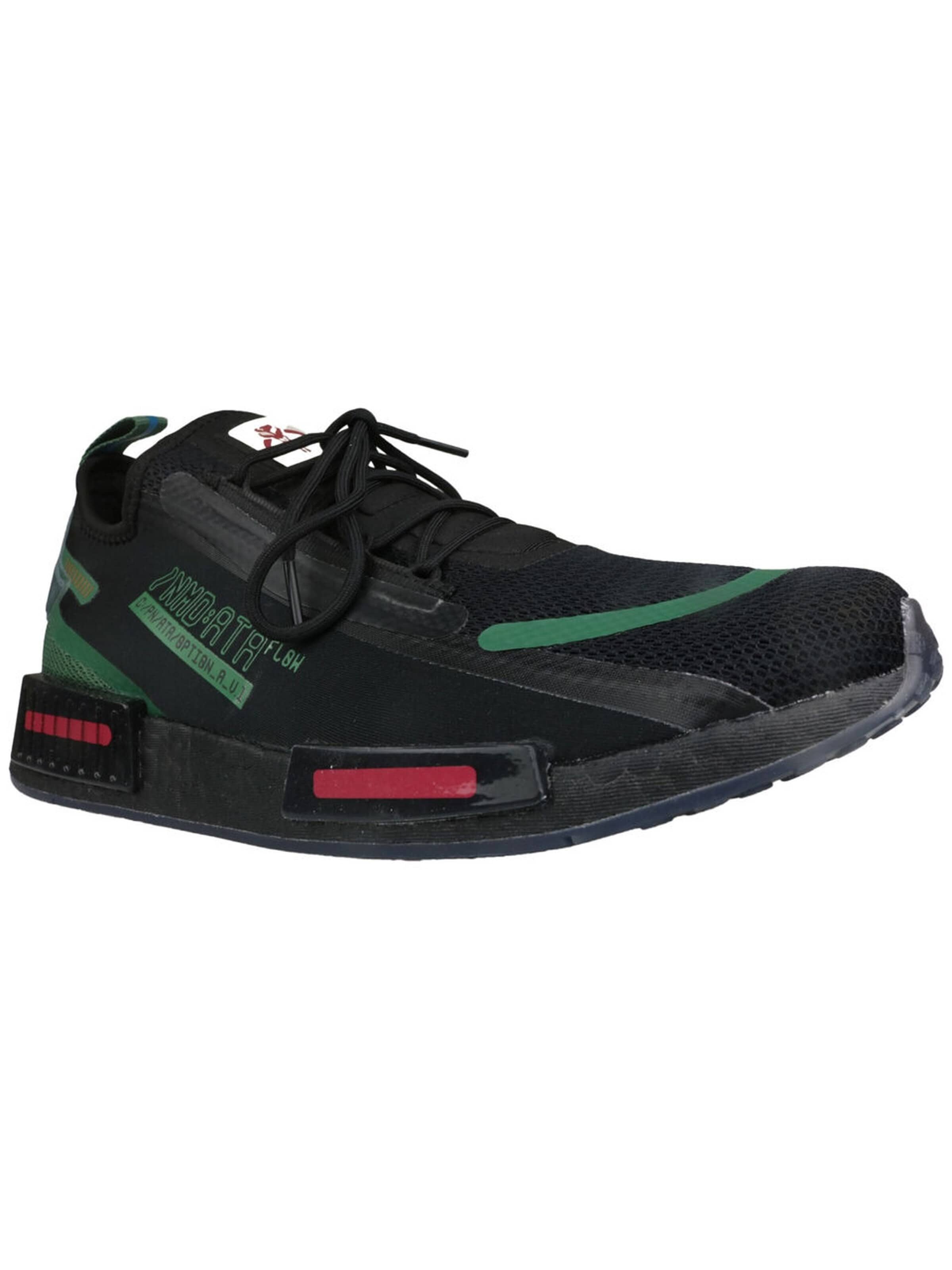 Sneaker bassa 'NMD R1 Spectoo Star Wars' di ADIDAS ORIGINALS in nero: frontale