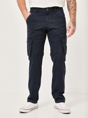 REDPOINT Regular Cargo Pants in Blue: front
