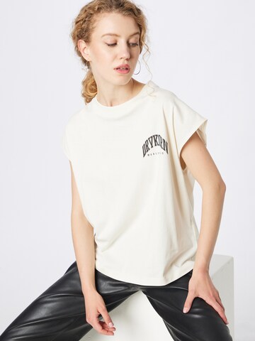 DRYKORN T-shirt 'Sianna' i vit: framsida