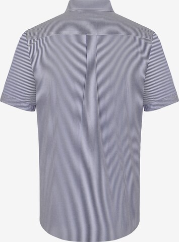 mėlyna DENIM CULTURE Standartinis modelis Marškiniai 'TIM'