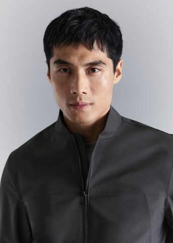 MANGO MAN Between-Season Jacket 'Brenta' in Grey