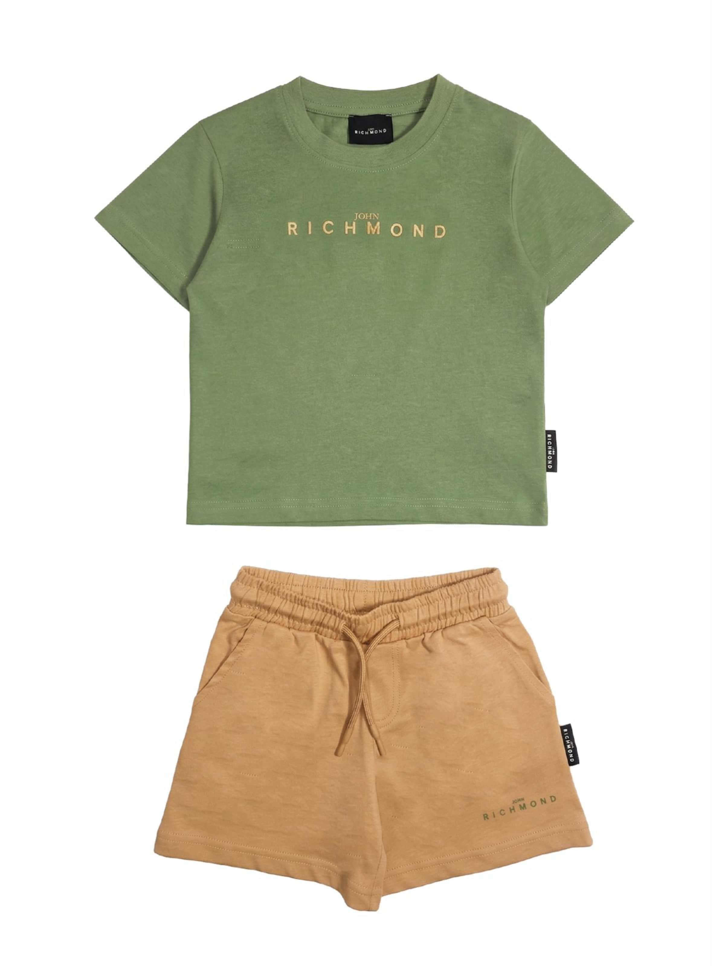 Set 'Completo' di John Richmond in verde: frontale