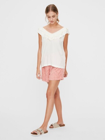 VERO MODA Top 'Louisa' – béžová