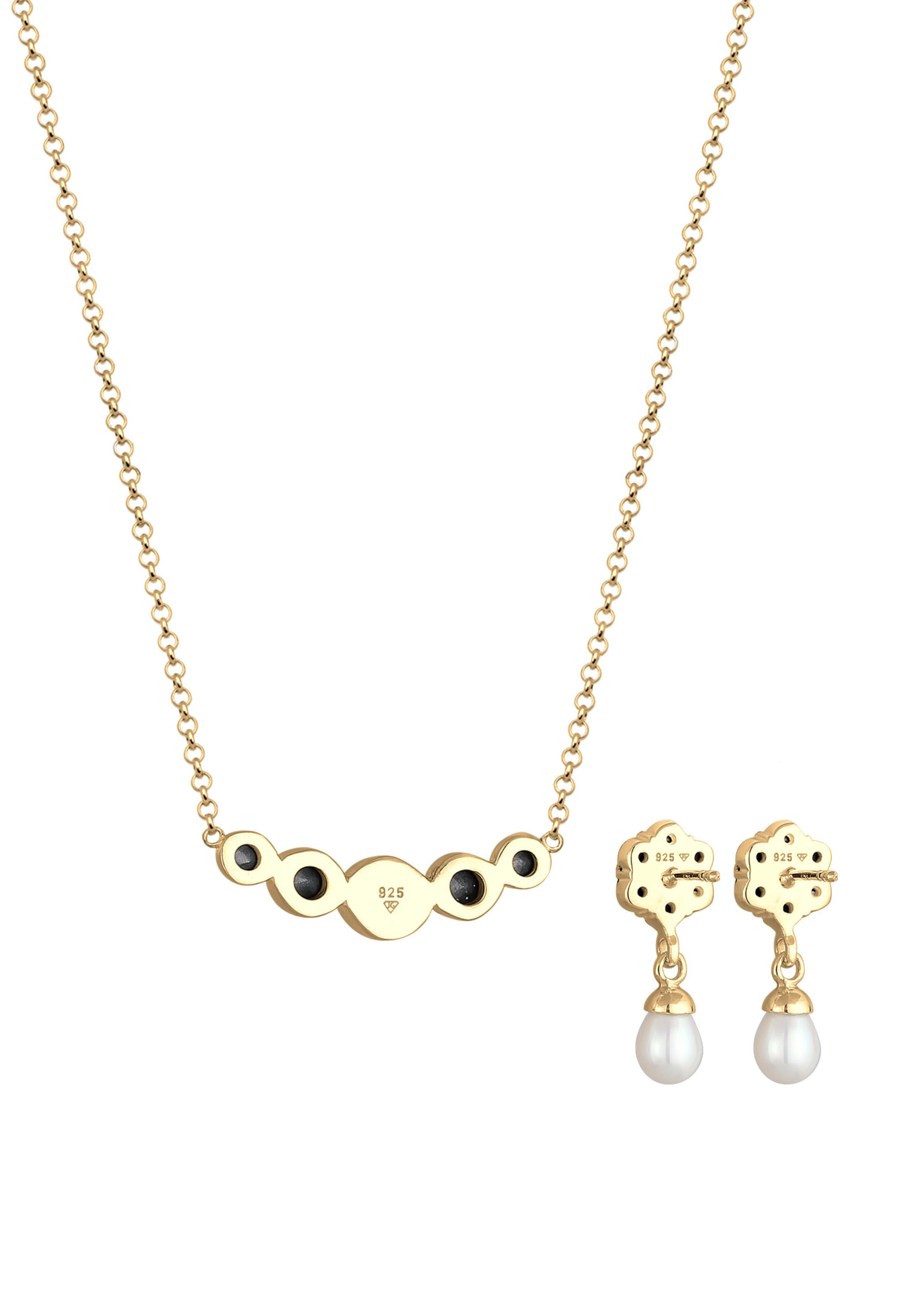 ELLI PREMIUM Schmuckset in Gold