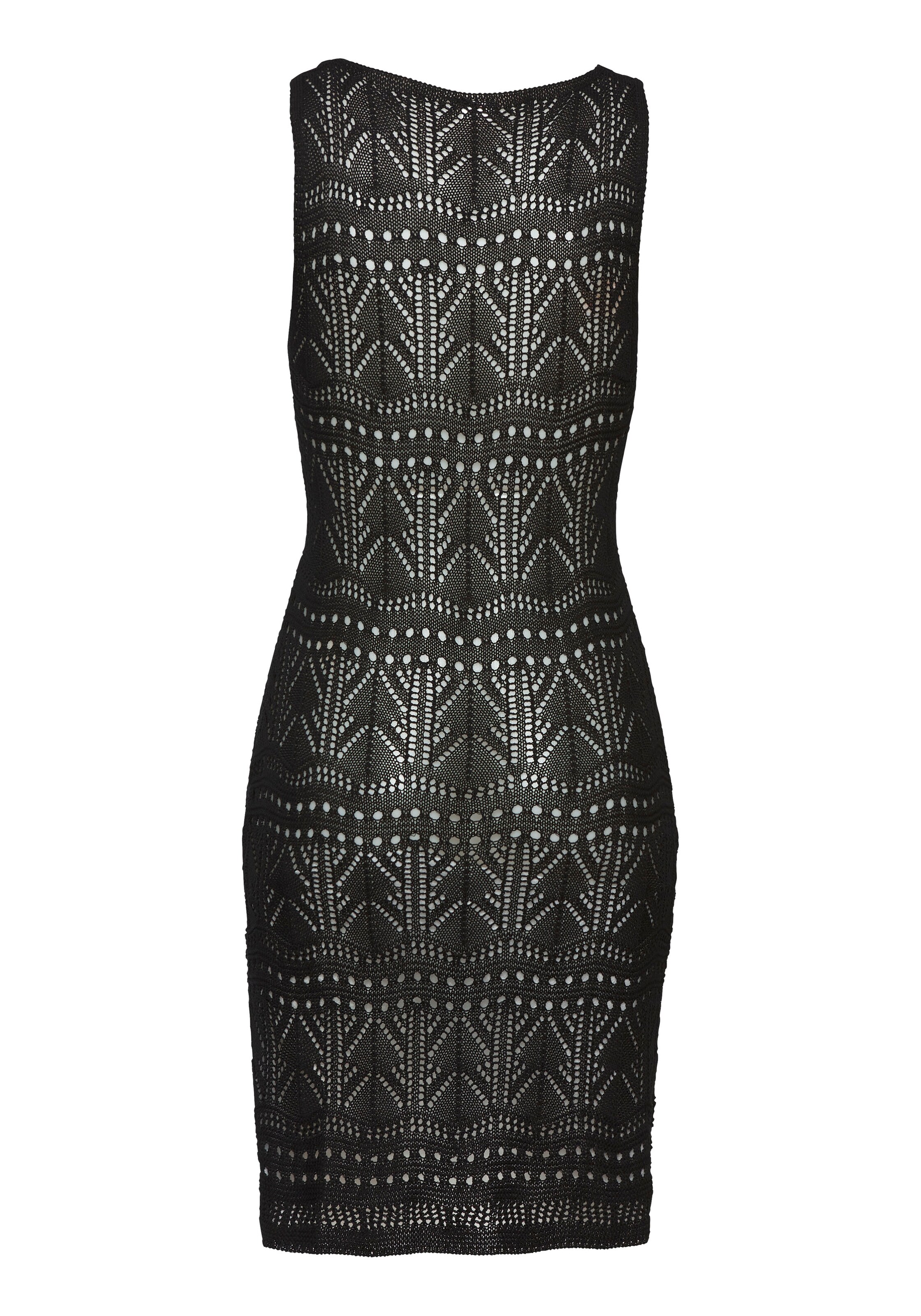 s.Oliver Sukienka plażowa w kolorze czarny