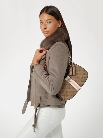 GUESS Schultertasche 'Noelle' in Beige