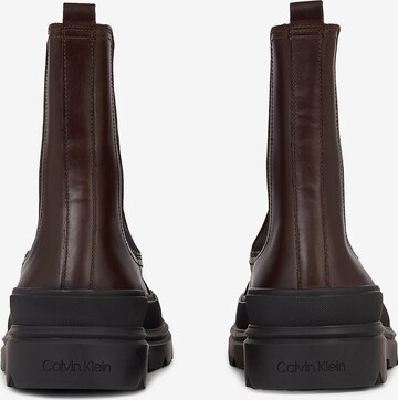 Calvin Klein Chelsea Boots in Brown