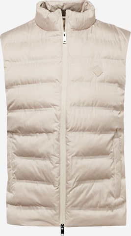 Hackett London Bodywarmer in Beige: voorkant