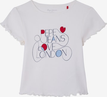 Pepe Jeans Shirt in White: front