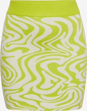 swirly Skirt in Green: front