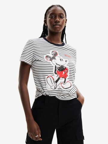 Desigual Shirt 'Mickey Mouse' in Zwart: voorkant