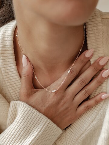 Hey Happiness Kette 'Perlen Duo' in Gold