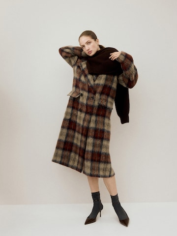 MANGO Between-Seasons Coat 'Alp' in Beige: front