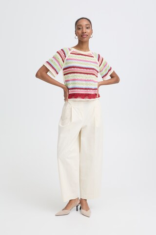 ICHI Pullover 'IHBANDIE SS2' i blandingsfarvet